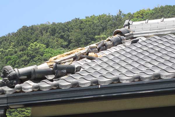 風災｜火災保険が適用される災害の例