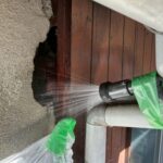 東大阪市若江東町にて雨漏り修理・散水検査〈一階和室天井からの雨漏り〉 施工後