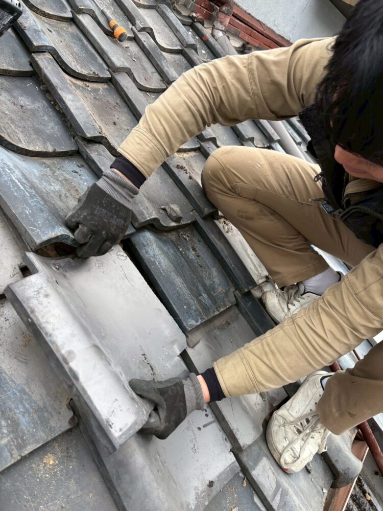 奈良県大和郡山市にて散水調査・雨漏り修理 施工後