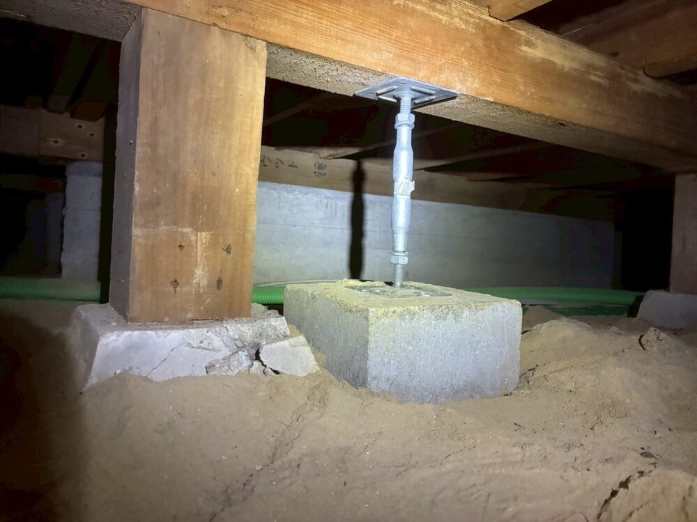 奈良市にてシロアリ駆除工事 施工後